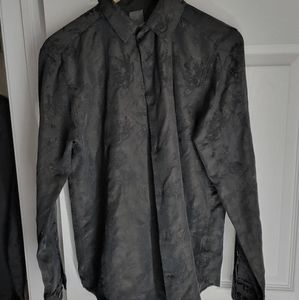 Black Medium Regular Fit Shirt